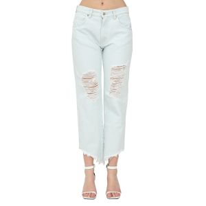 JEANS 5 TS. DESTROYED PALAZZO  