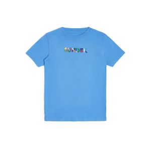 T-SHIRT MC EMBROIDERED  